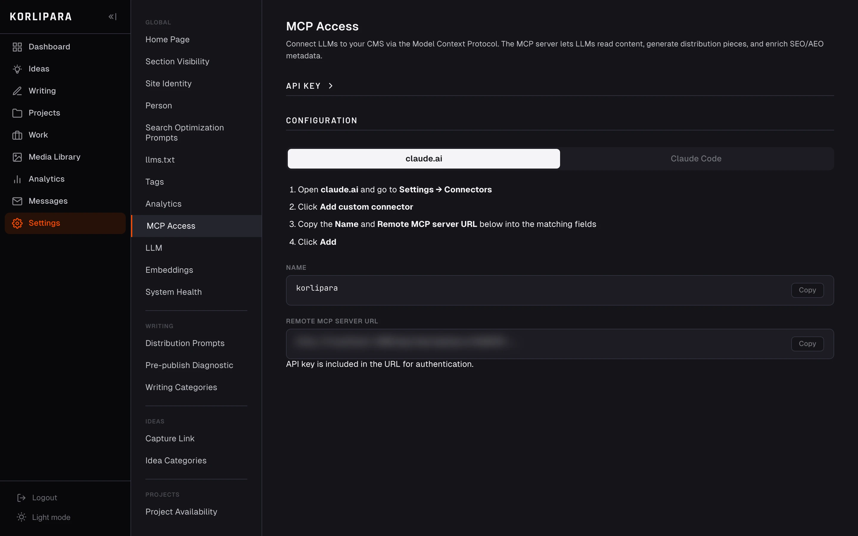 MCP server