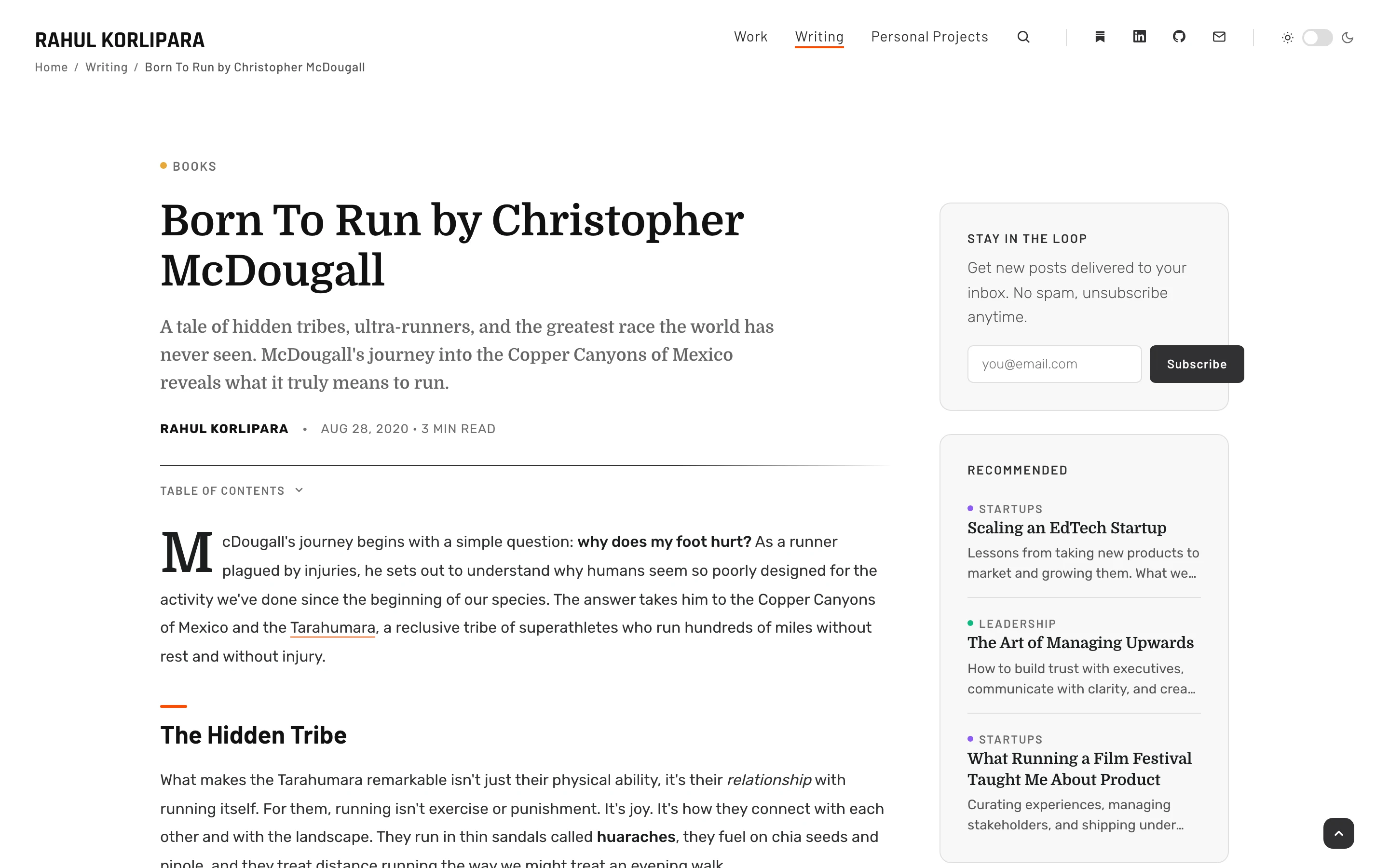 Published articles
