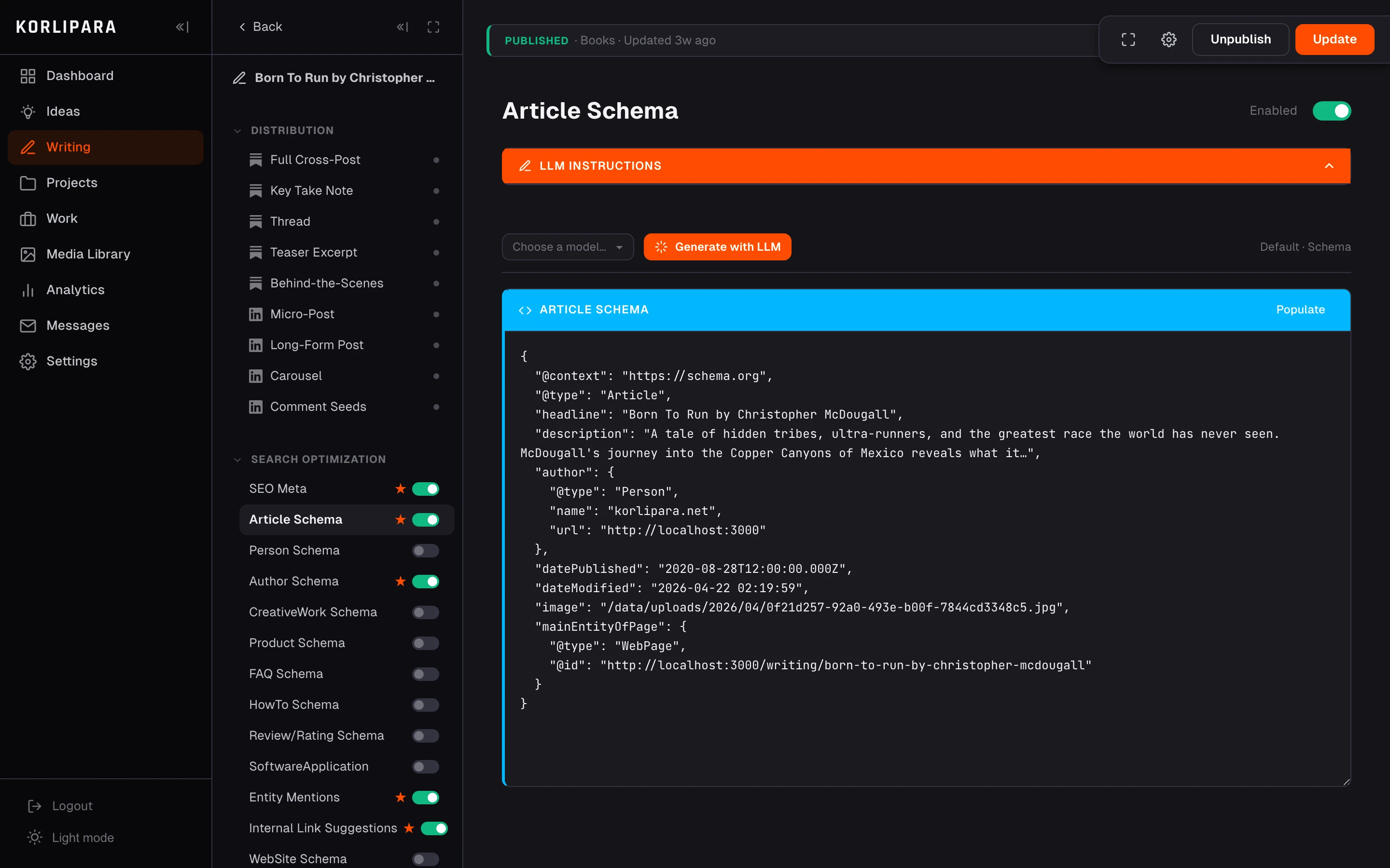 AI-discoverable by design